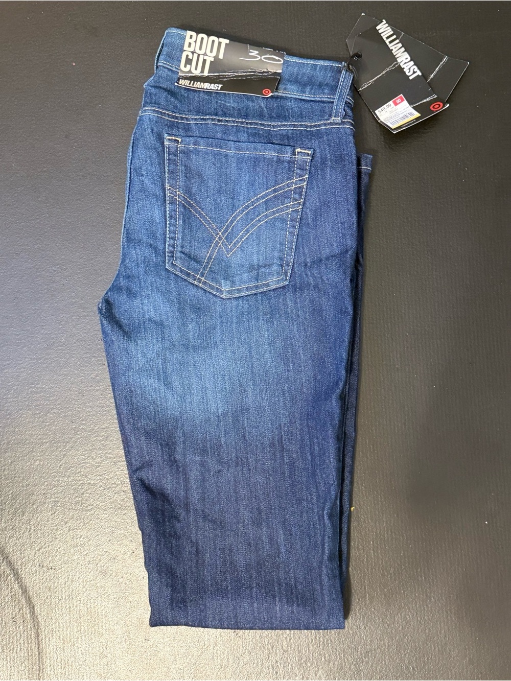 William Rast Women's Boot Cut Jeans - Deep Indigo Blue